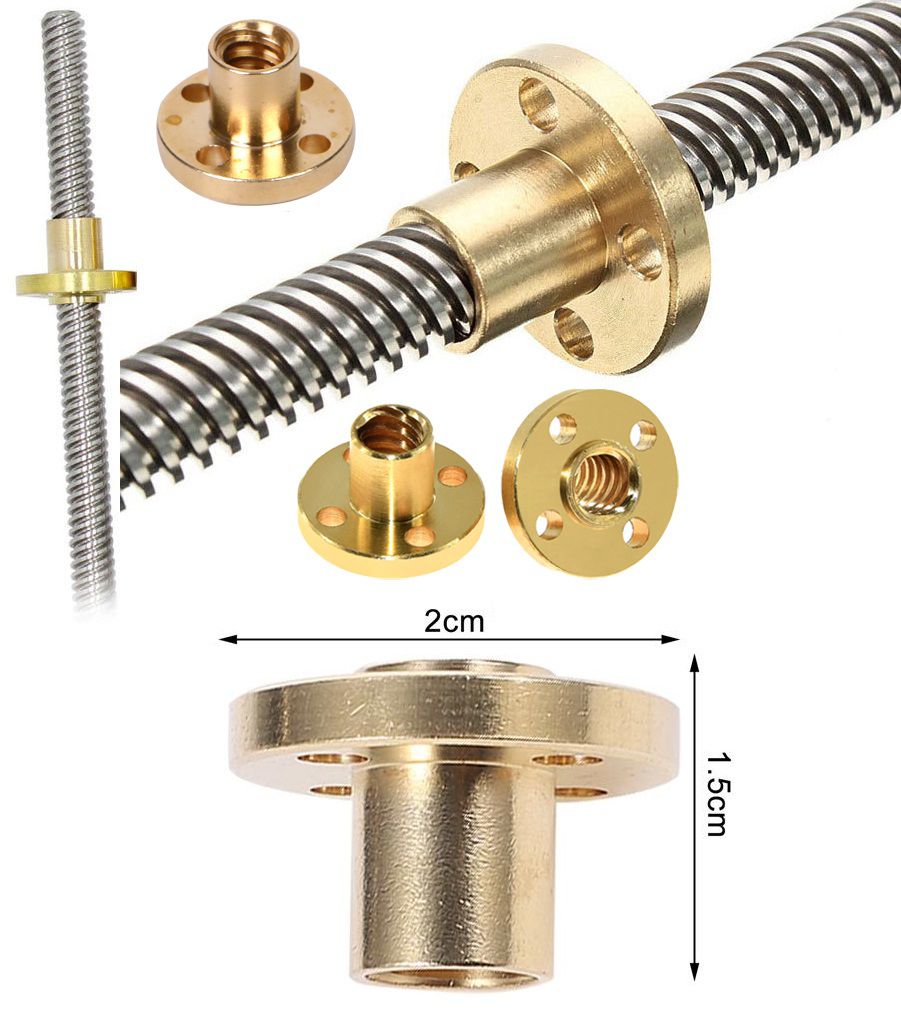 TuercaTrapezoidal Redonda